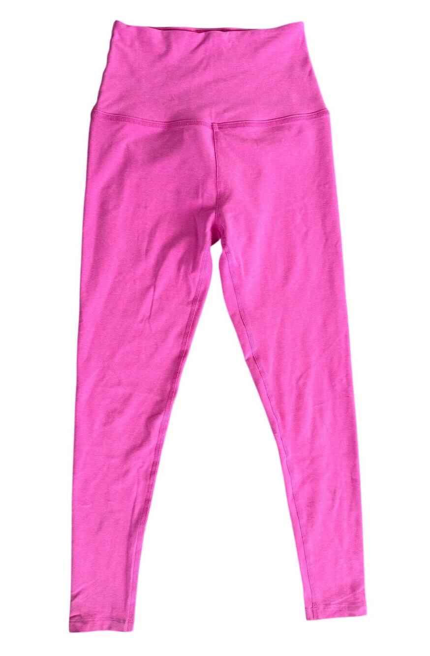Beyond Yoga Pink High Rise Leggings Small Athleisure Loungewear Pilates Yoga